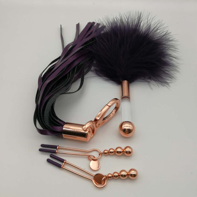 Milk wallet whip feather sweep